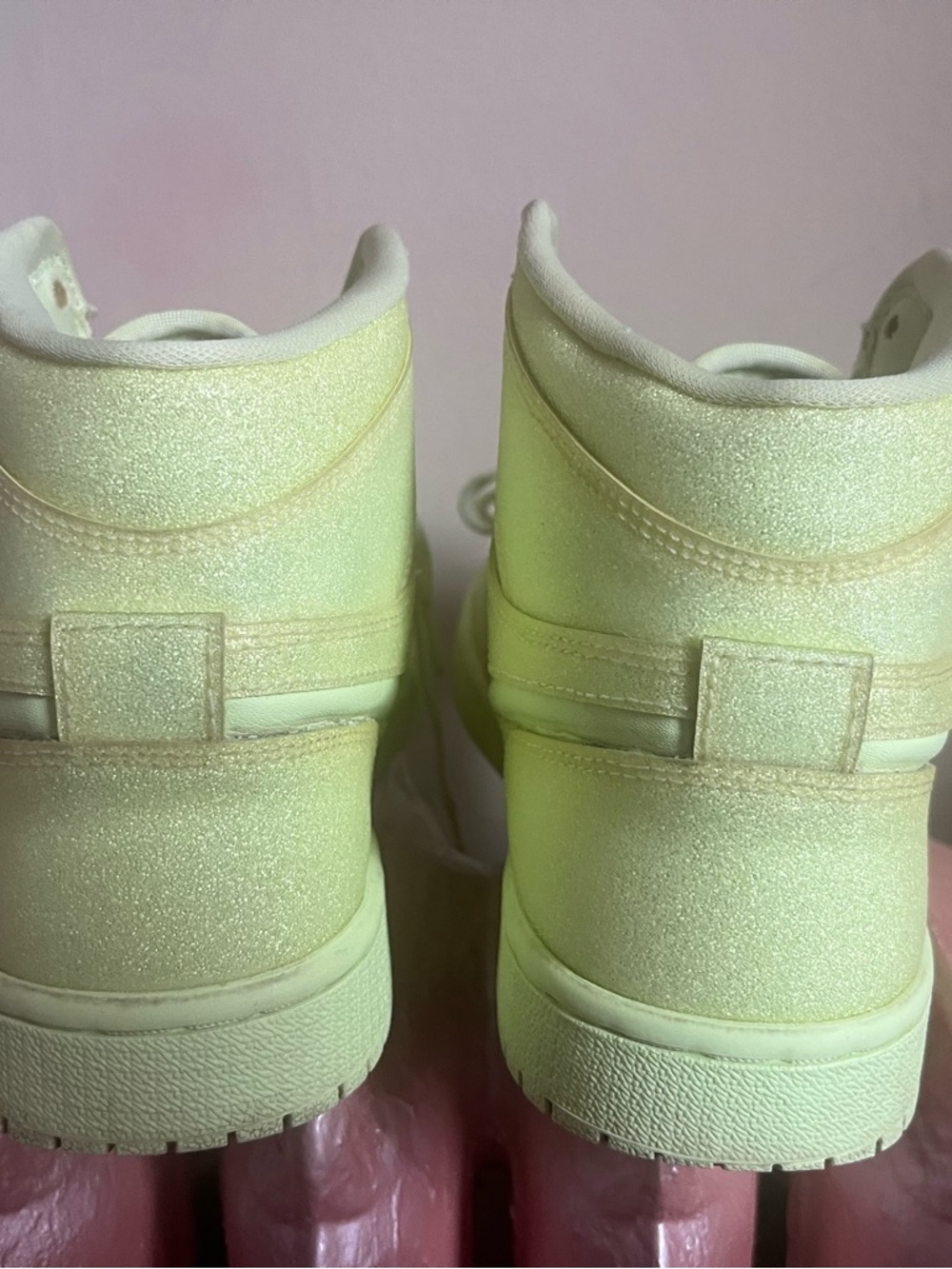 Nike Jordan 1 Retro High Barely Volt (Women's) - Picture 9 of 13